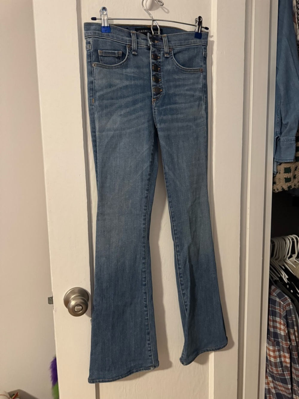 Veronica Beard Jeans size 25 Beverly 10” skinny flare gently used